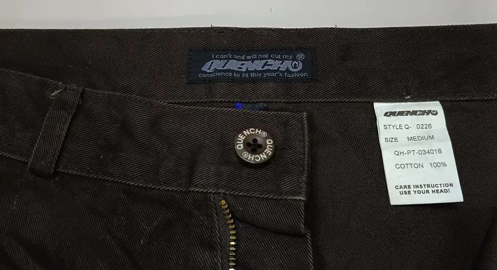 Japanese Brand Vintage Japanese Brand QUENCHO Flared Pants Size US 32 / EU 48 - 7 Thumbnail