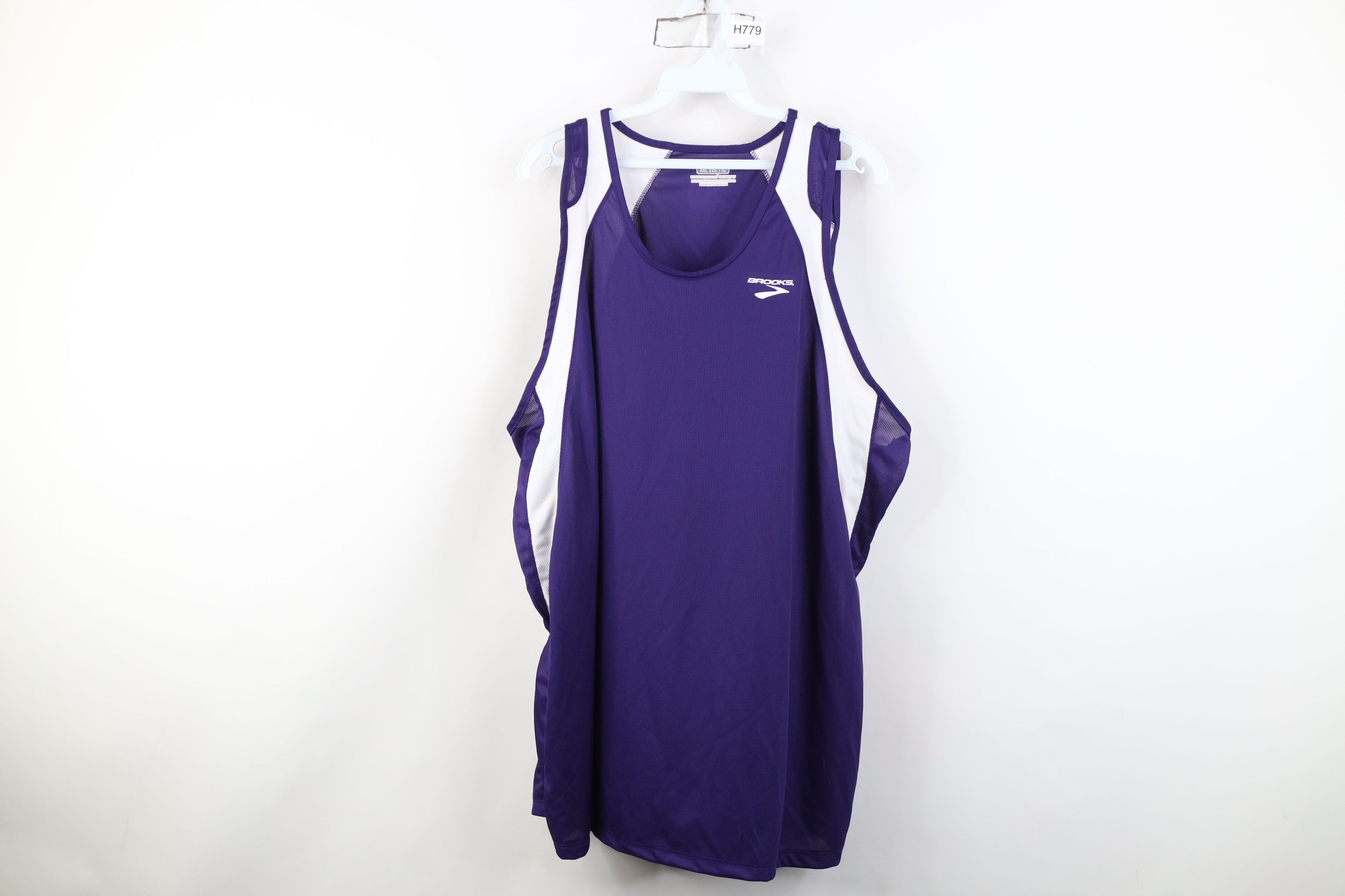 Brooks Vintage Y2K Brooks Running Jogging Singlet Jersey T-Shirt Size US XXL / EU 58 / 5 - 1 Thumbnail