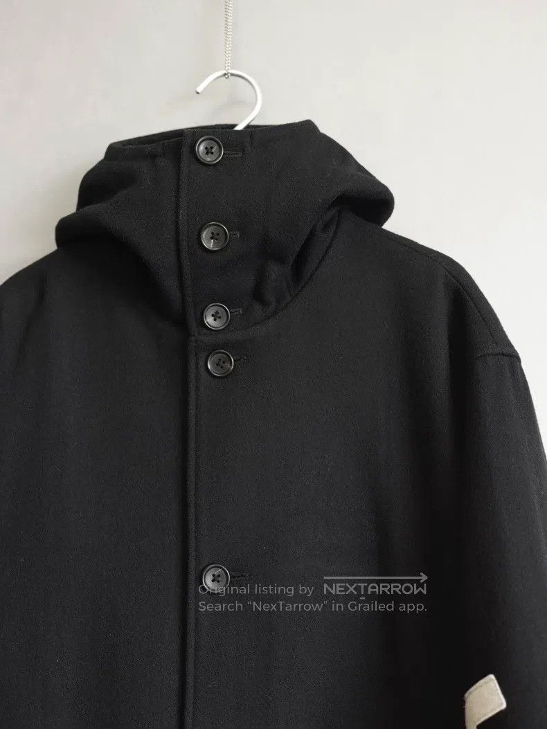 Yohji Yamamoto Yohji Yamamoto Number Pleated Hooded Coat Size US S / EU 44-46 / 1 - 2 Thumbnail