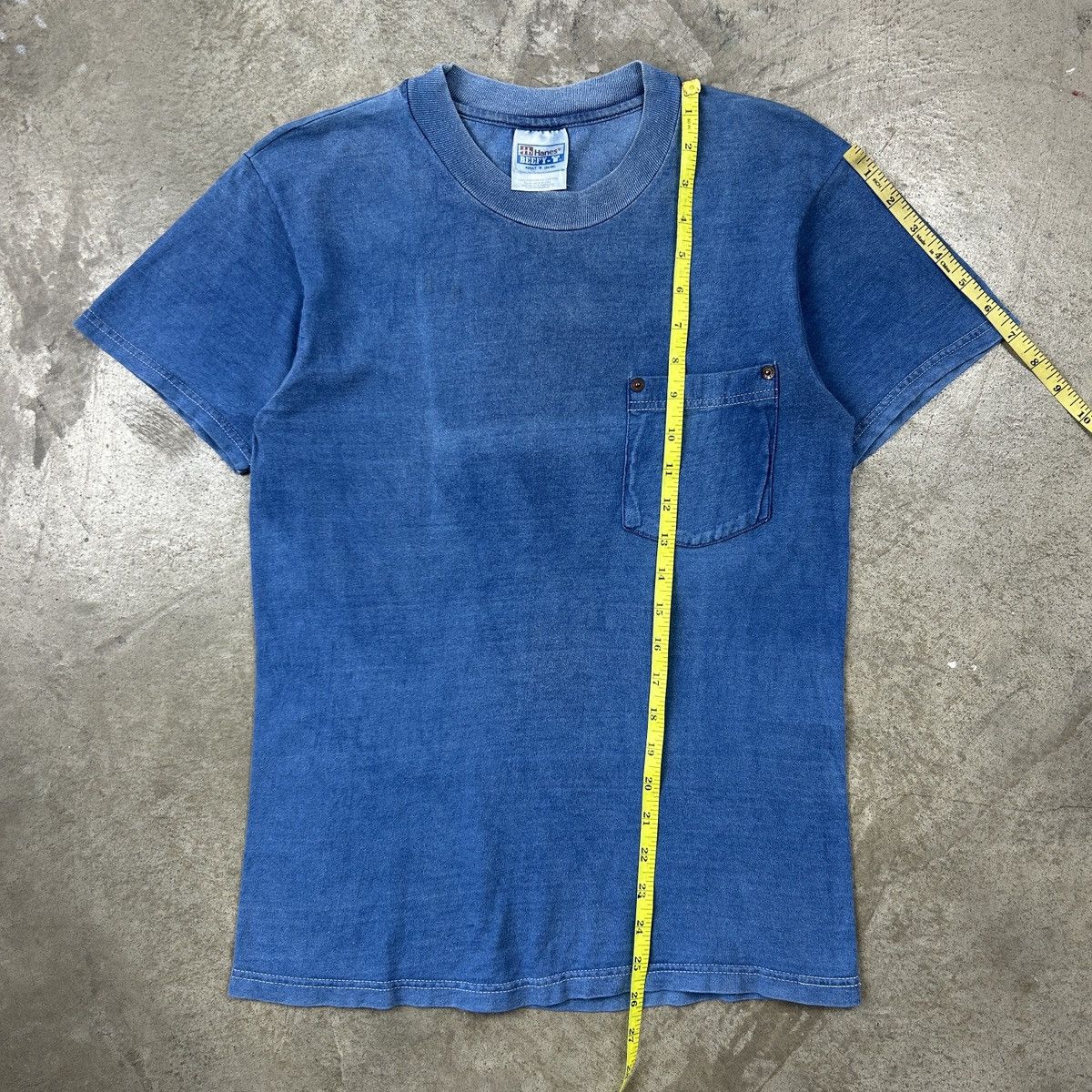 Vintage 1990s Hanes - Pocket Tee Paisley Size US S / EU 44-46 / 1 - 17 Thumbnail