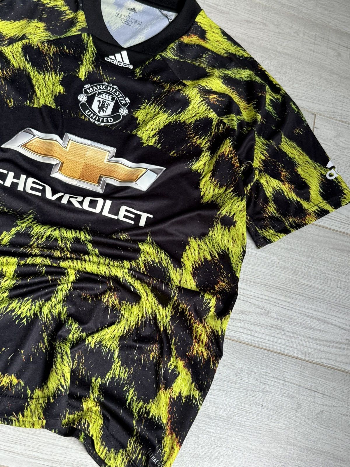 Vintage Manchester United Pre Match jersey 2018 kit shirt Adidas Size US L / EU 52-54 / 3 - 2 Thumbnail