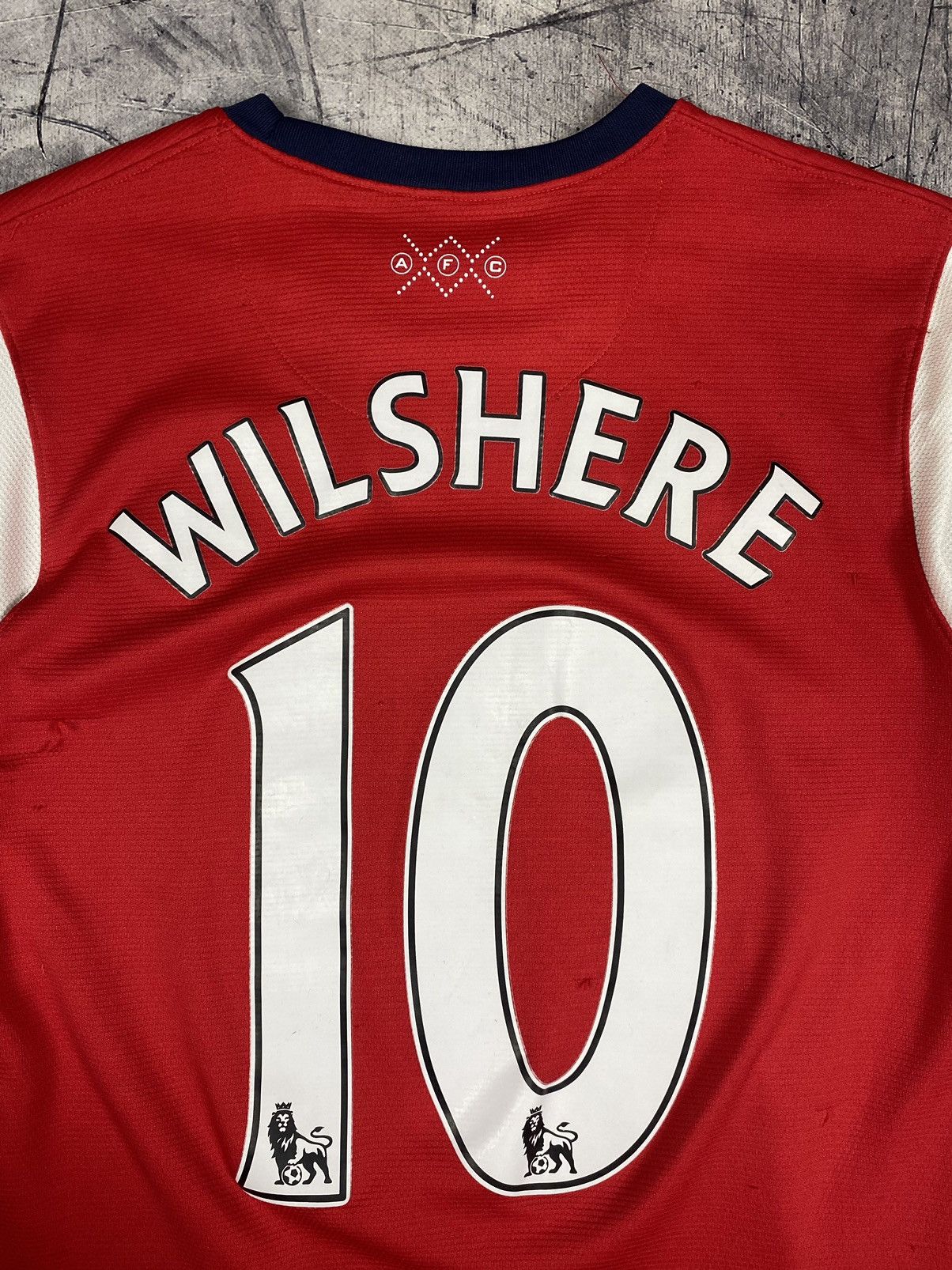 Nike × Vintage Vintage Nike Arsenal Wilshere #10 2010 / 2011 Soccer Jersey Size US M / EU 48-50 / 2 - 16 Thumbnail