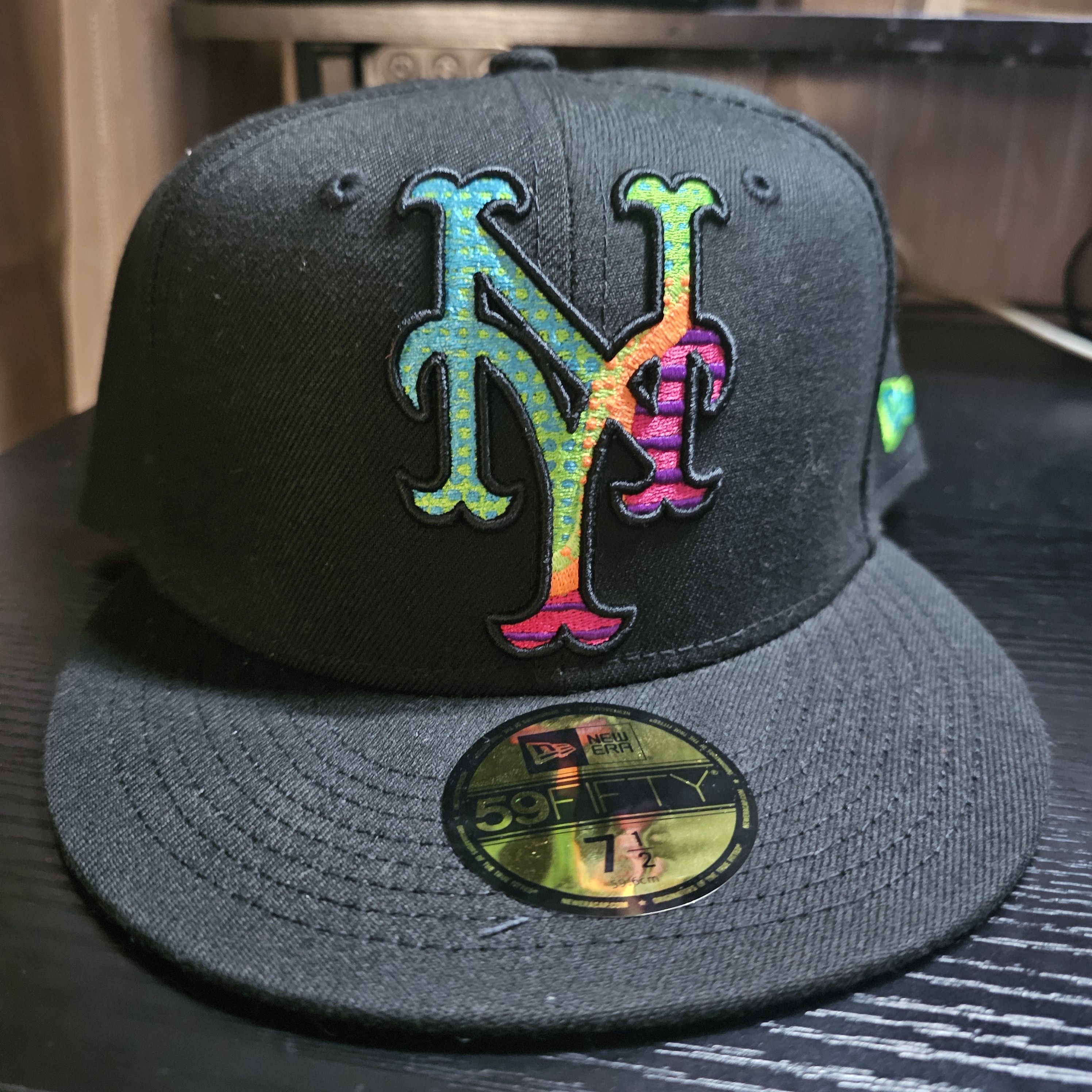 New Era Mets Big Logo Paint Size ONE SIZE - 1 Thumbnail