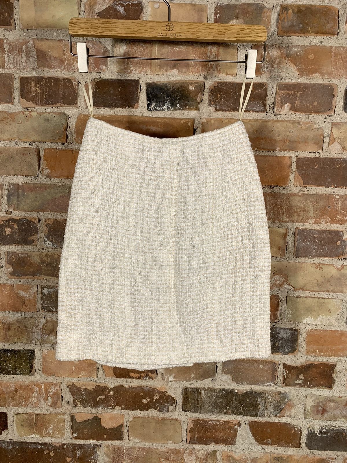 Chanel Chanel Tweed Skirt Logo Luxury Designer Size 25" / US 0 / IT 36 - 6 Thumbnail