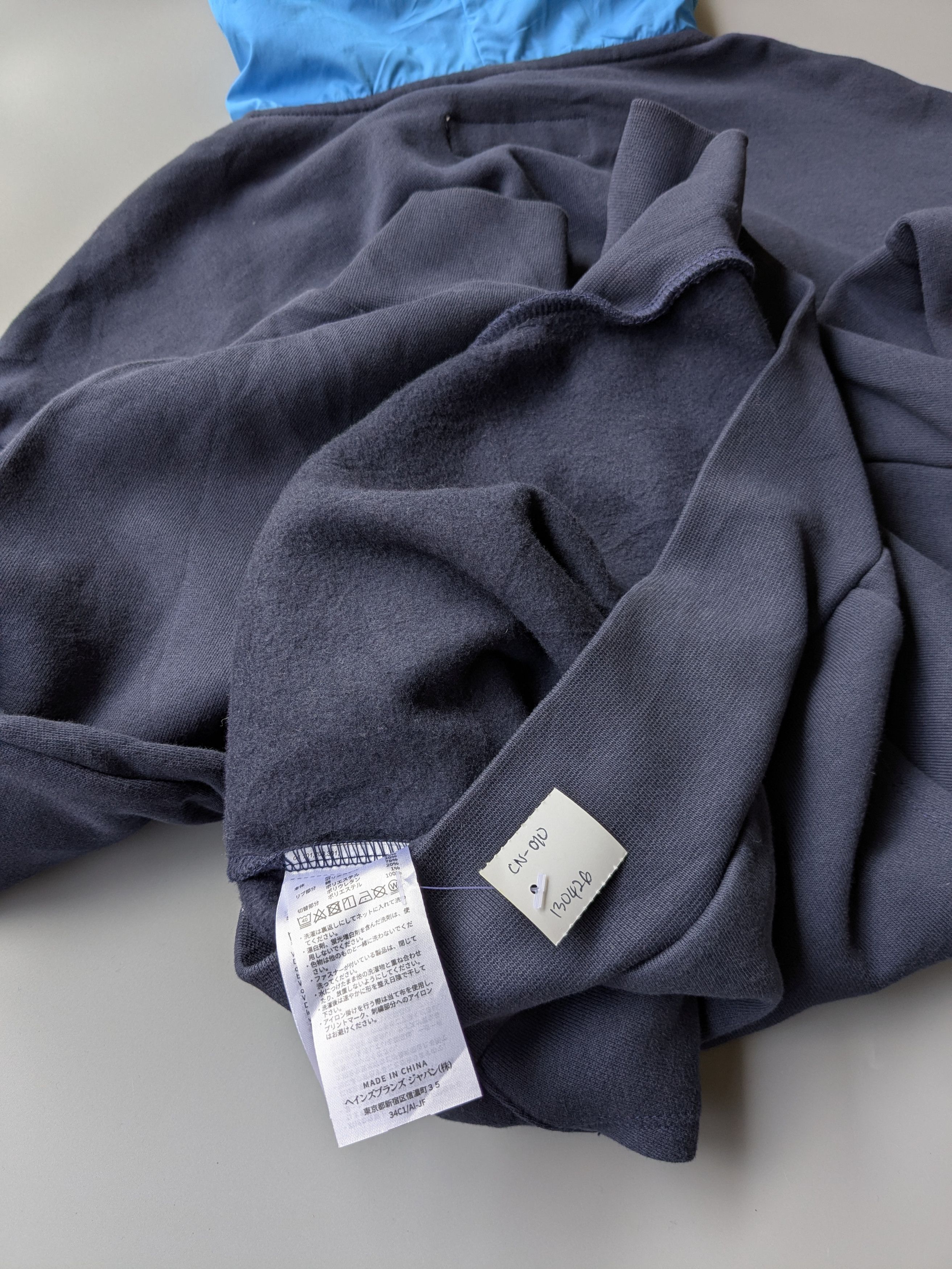 Champion × Ne-Net Champion X Ne-net Issey Miyake pullover hoodie multicolor Size L / US 10 / IT 46 - 7 Thumbnail