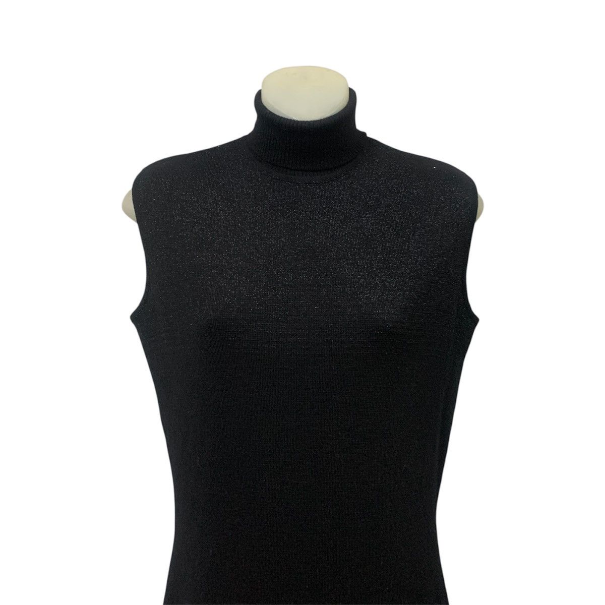 Versace Jeans Couture Vtg Versace Jeans Couture Turtleneck Mini Dress Size S / US 4 / IT 40 - 2 Thumbnail