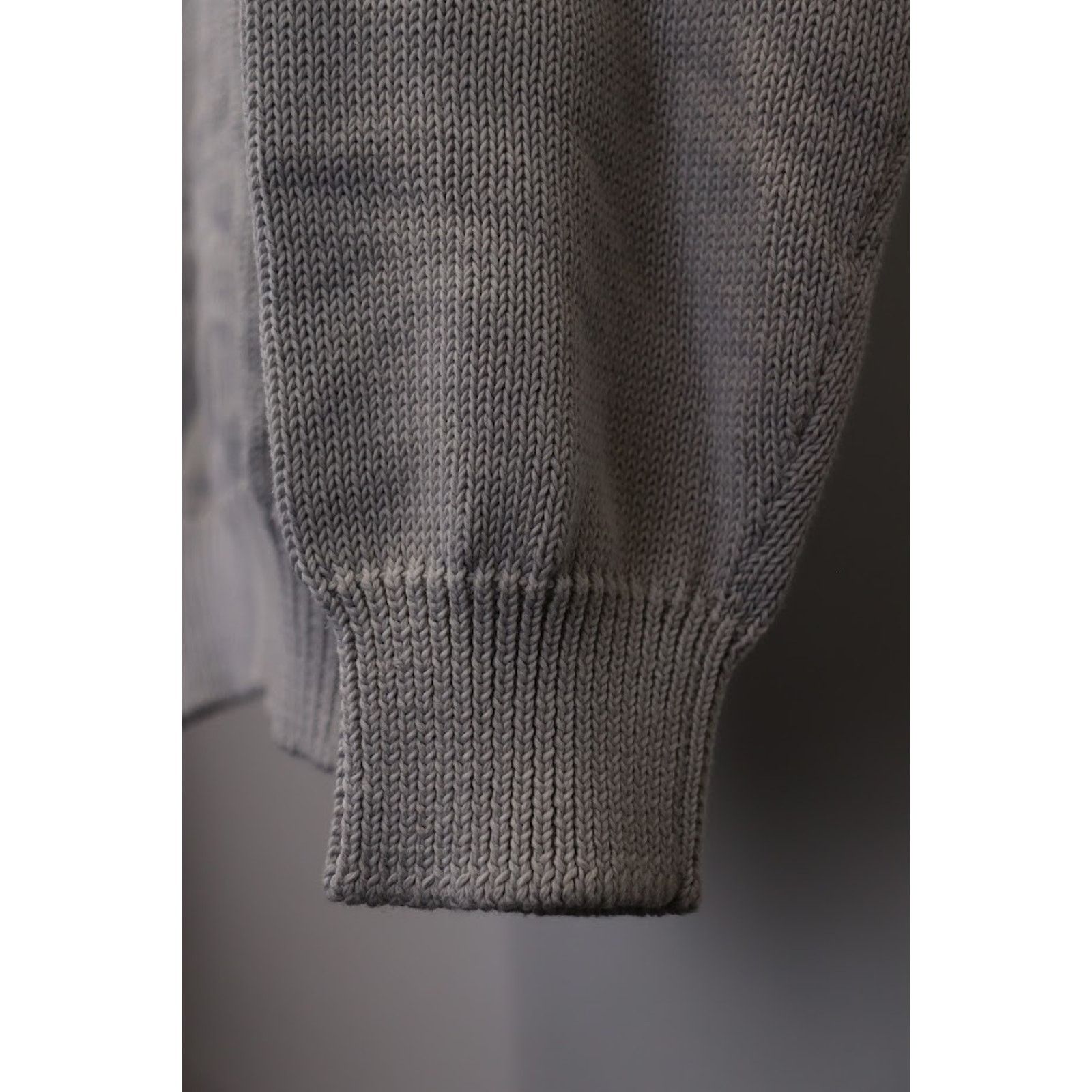 Balenciaga o1rshd1 Crew Neck Sweater in Gray Size US S / EU 44-46 / 1 - 10 Thumbnail
