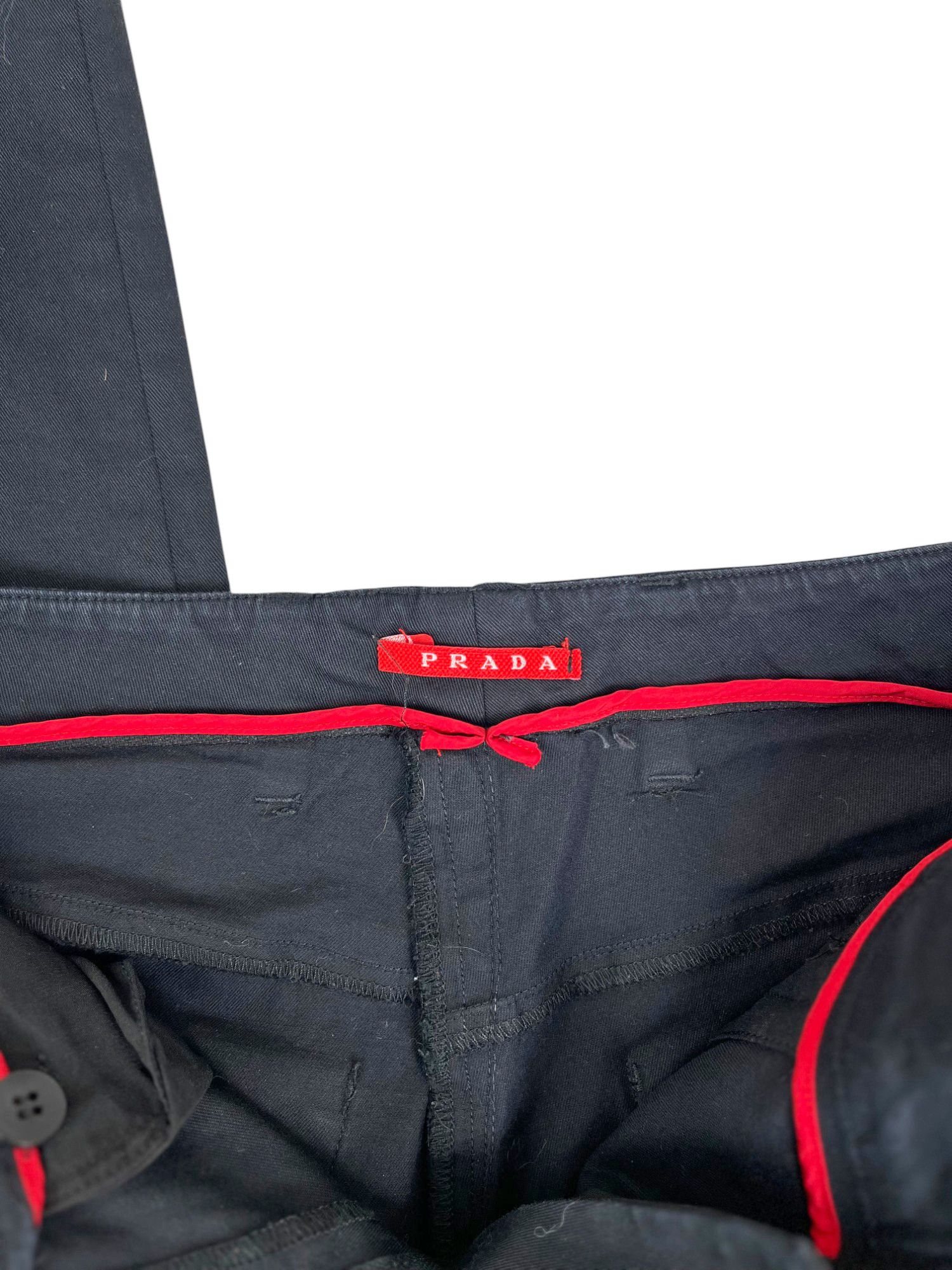 Prada F/W 2007 Curly Black Capri Pants Size 27" / US 4 / IT 40 - 9 Thumbnail