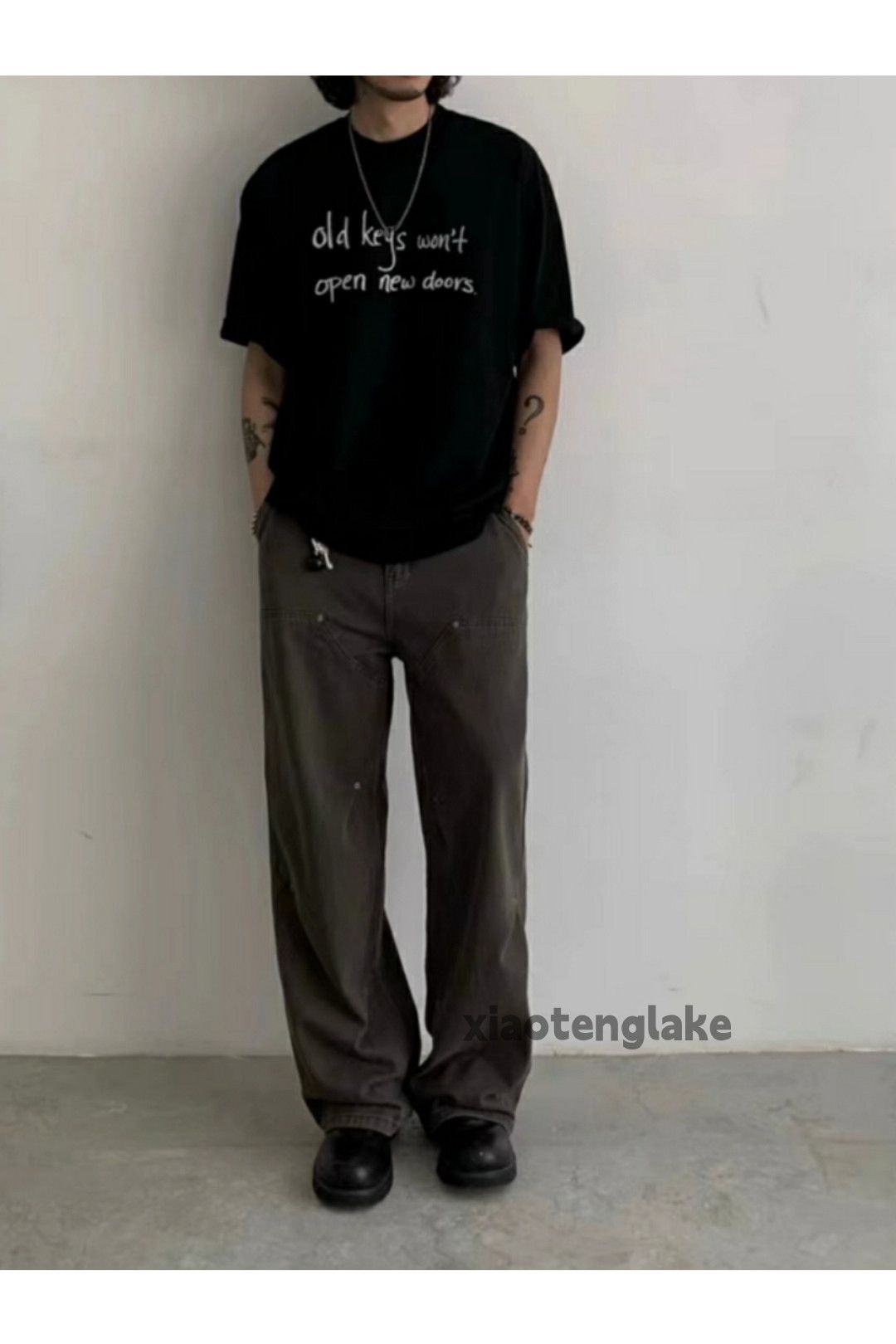 Designer × Japanese Brand × Vintage washed faded cleanfit utility carpenter cargo pants Size US 30 / EU 46 - 5 Thumbnail