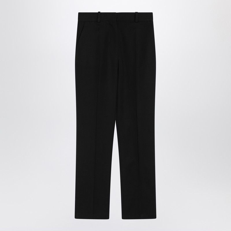 Jacquemus Jacquemus Black Trousers In Cotton Blend Size 27" / US 4 / IT 40 - 1 Thumbnail