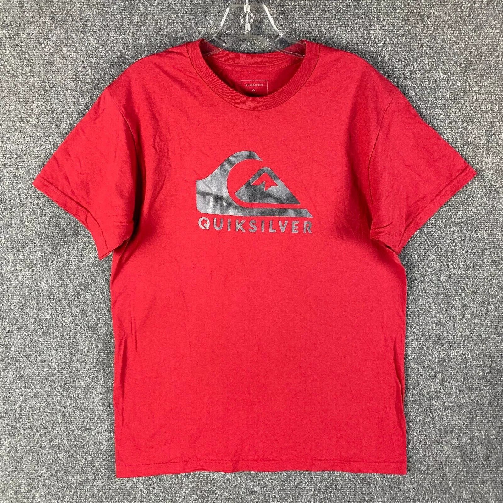Quicksilver Quicksilver Shirt Men's Medium Red Crew Neck Short Sleeve Size US M / EU 48-50 / 2 - 1 Thumbnail
