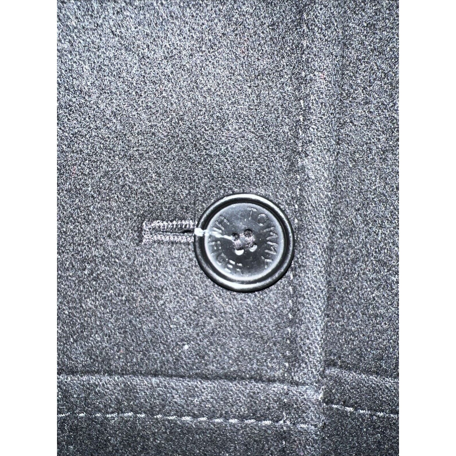 Tommy Hilfiger Tommy Hilfiger Parka Jacket Pea Coat Black Size 4 Wool-Blend Size S / US 4 / IT 40 - 4 Thumbnail