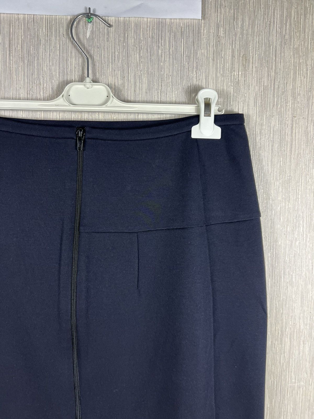 Jil Sander Jil Sander pencil navy skirt geometric avant garde casual Size 30" / US 8 / IT 44 - 12 Thumbnail