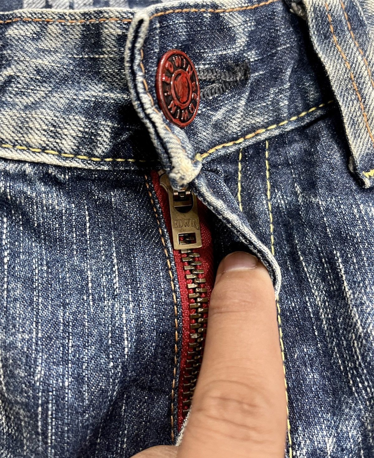 Edwin × Vintage VINTAGE EDWIN 503 MI JAPAN LIMITED DESIGN SIZE 30X30 Size US 30 / EU 46 - 8 Thumbnail