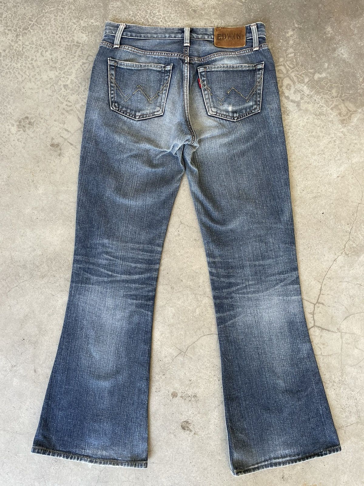 Edwin Japanese Brand Flare Bootcut Jeans Size US 30 / EU 46 - 3 Thumbnail