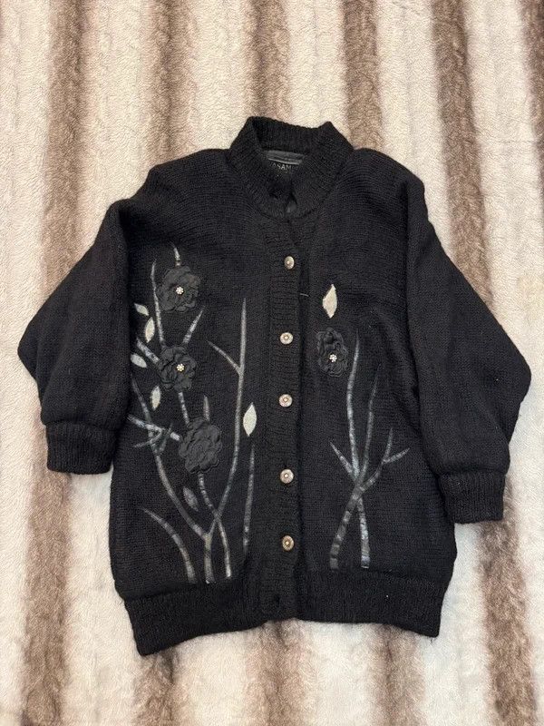 Other Casamia Taiwan Wool Sweater Cardigan One Size Size ONE SIZE - 1 Thumbnail