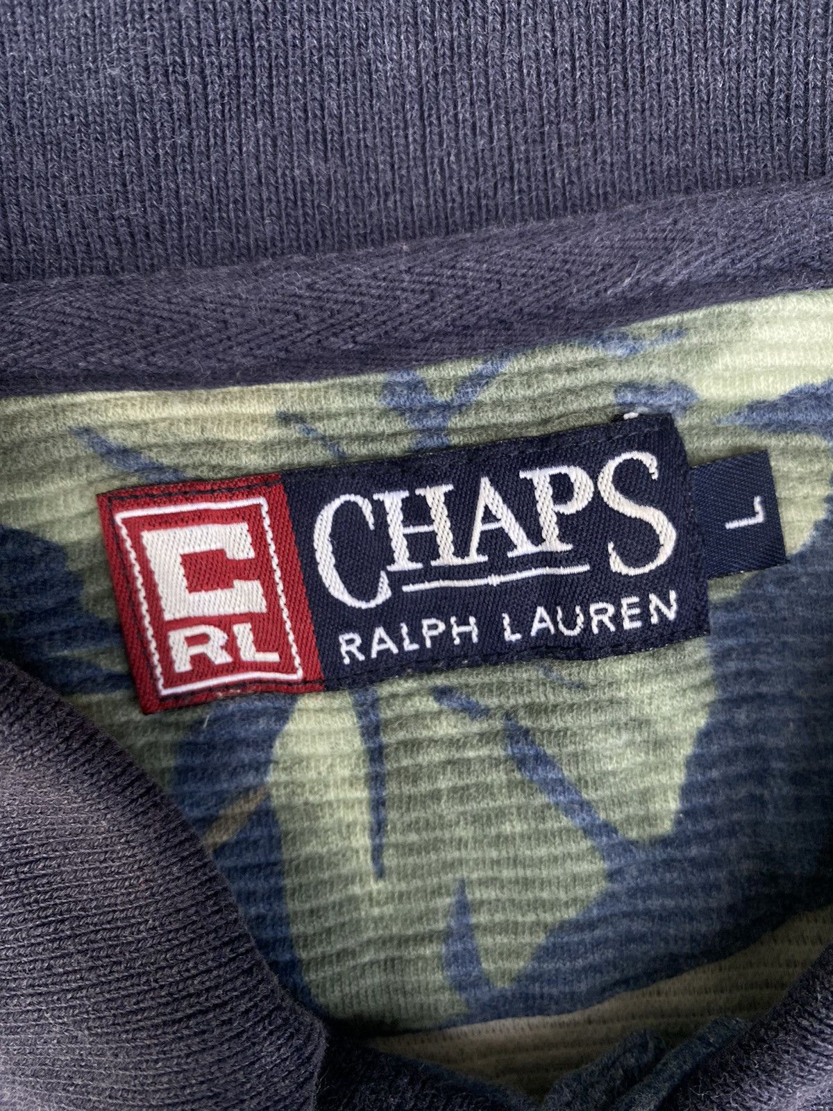 Chaps Ralph Lauren Chap Ralph Lauren Floral Polo Tee Size US L / EU 52-54 / 3 - 7 Thumbnail
