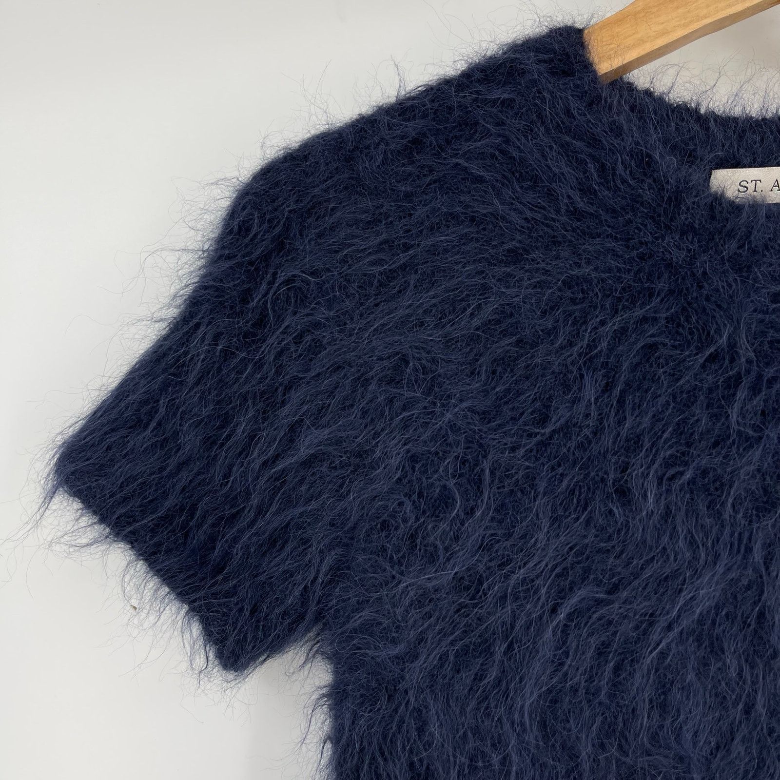 St. Agni St Agni | Alpaca Baby Tee In Midnight Blue S Size S / US 4 / IT 40 - 5 Thumbnail