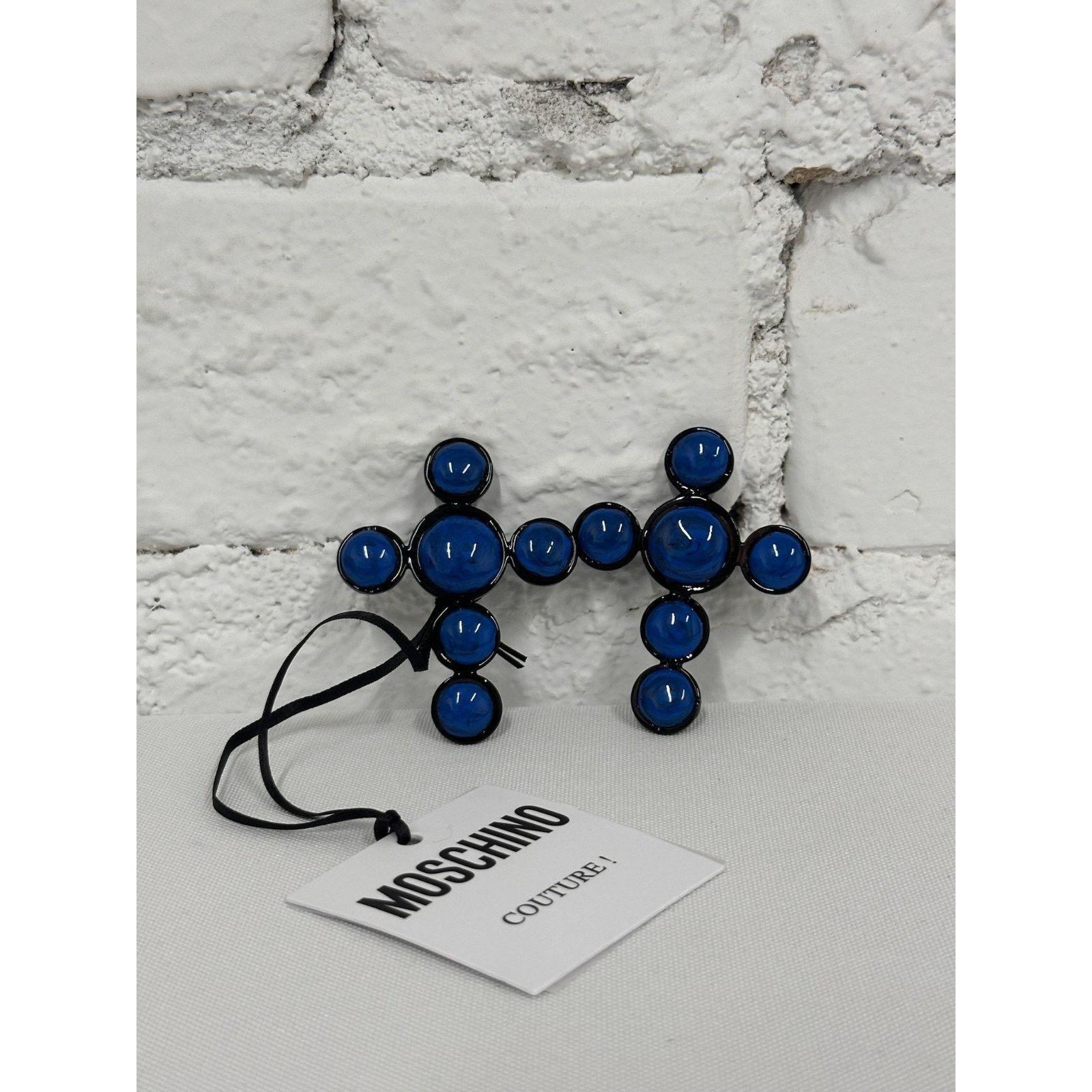 Moschino SS20 Moschino Couture Jeremy Scott Picasso Clip On Earrings Size ONE SIZE - 3 Thumbnail