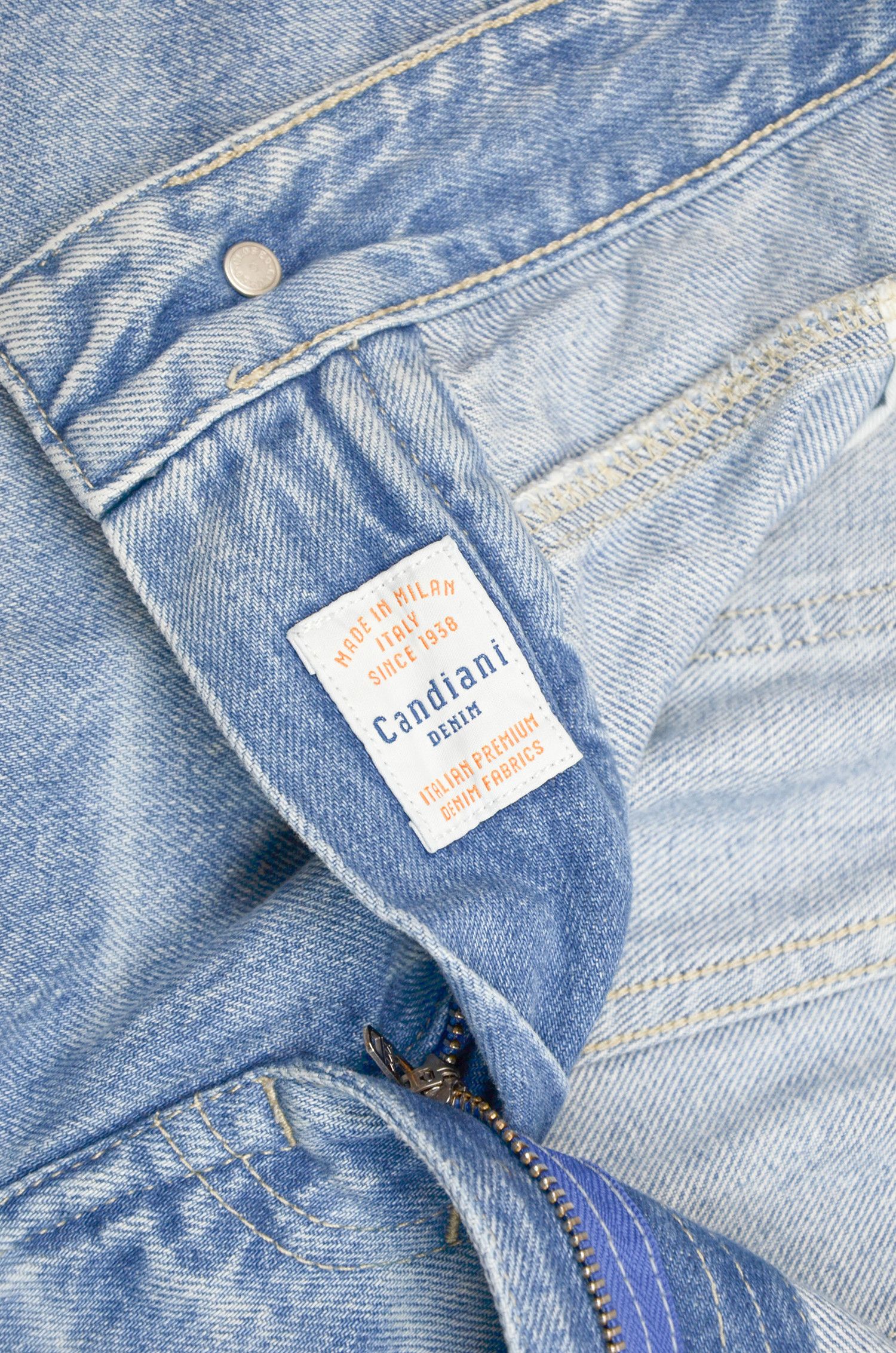 CLOSED Closed X-Lent Tapered Jeans Light Blue Made in Italy 34 Size US 34 / EU 50 - 9 Thumbnail