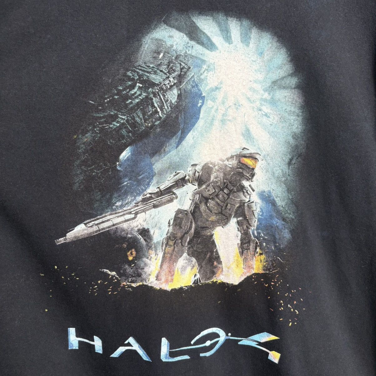 Vintage Vintage Y2K Halo Xbox Sci Fi Horror Game T-Shirt Size US L / EU 52-54 / 3 - 3 Thumbnail