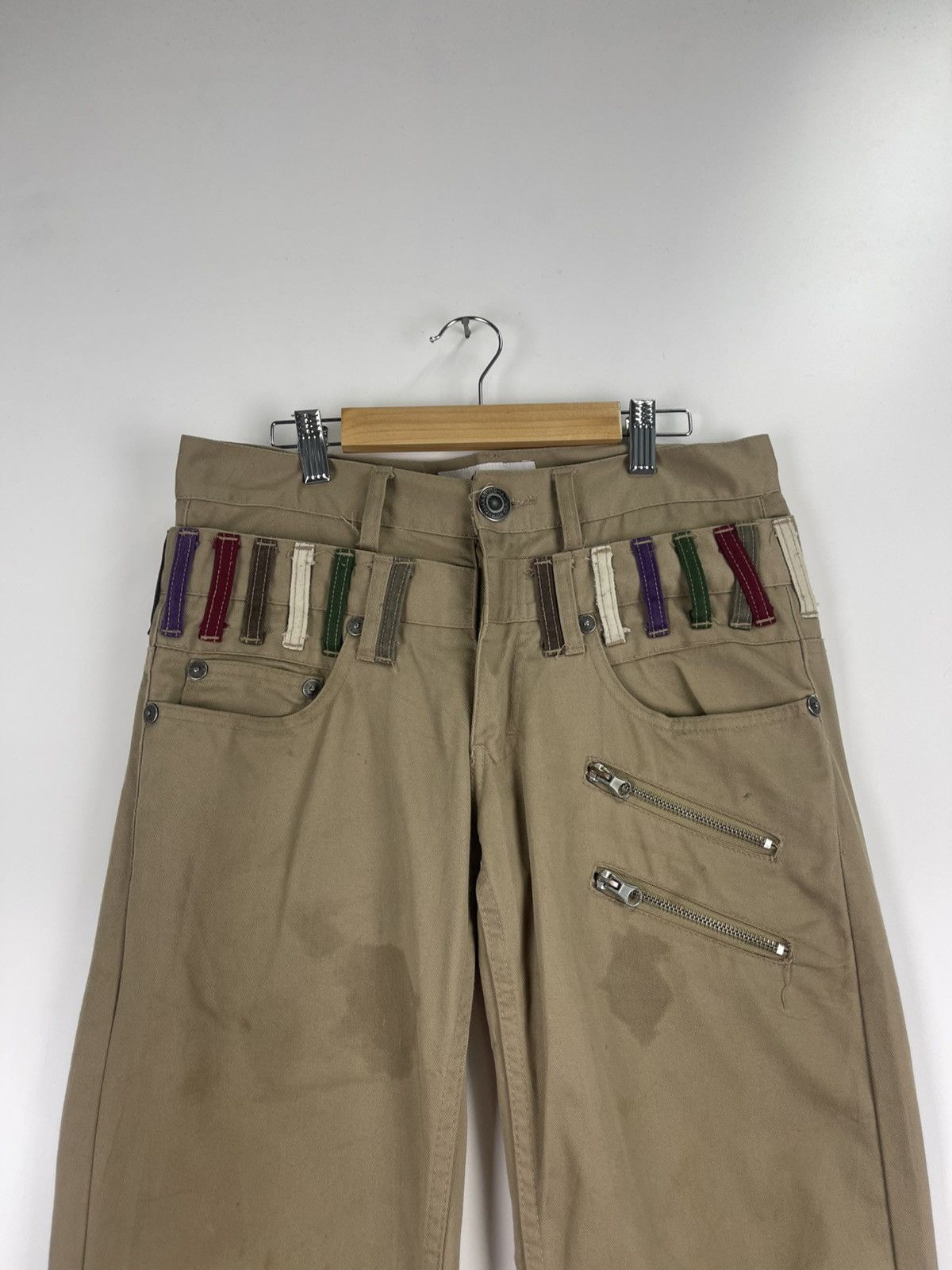 Vintage Antfui Jeans Double Waist Size US 30 / EU 46 - 6 Thumbnail