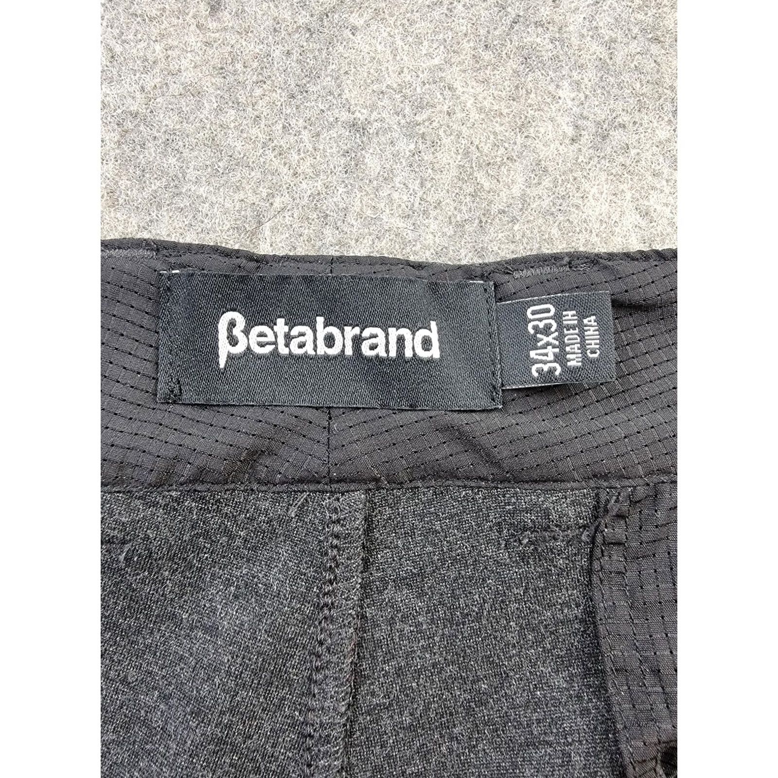 Vintage Betabrand Pants Womens 34x30 Gray Stretch Work Slacks Office Dress Pants Size 24" / US 00 / IT 34 - 5 Thumbnail