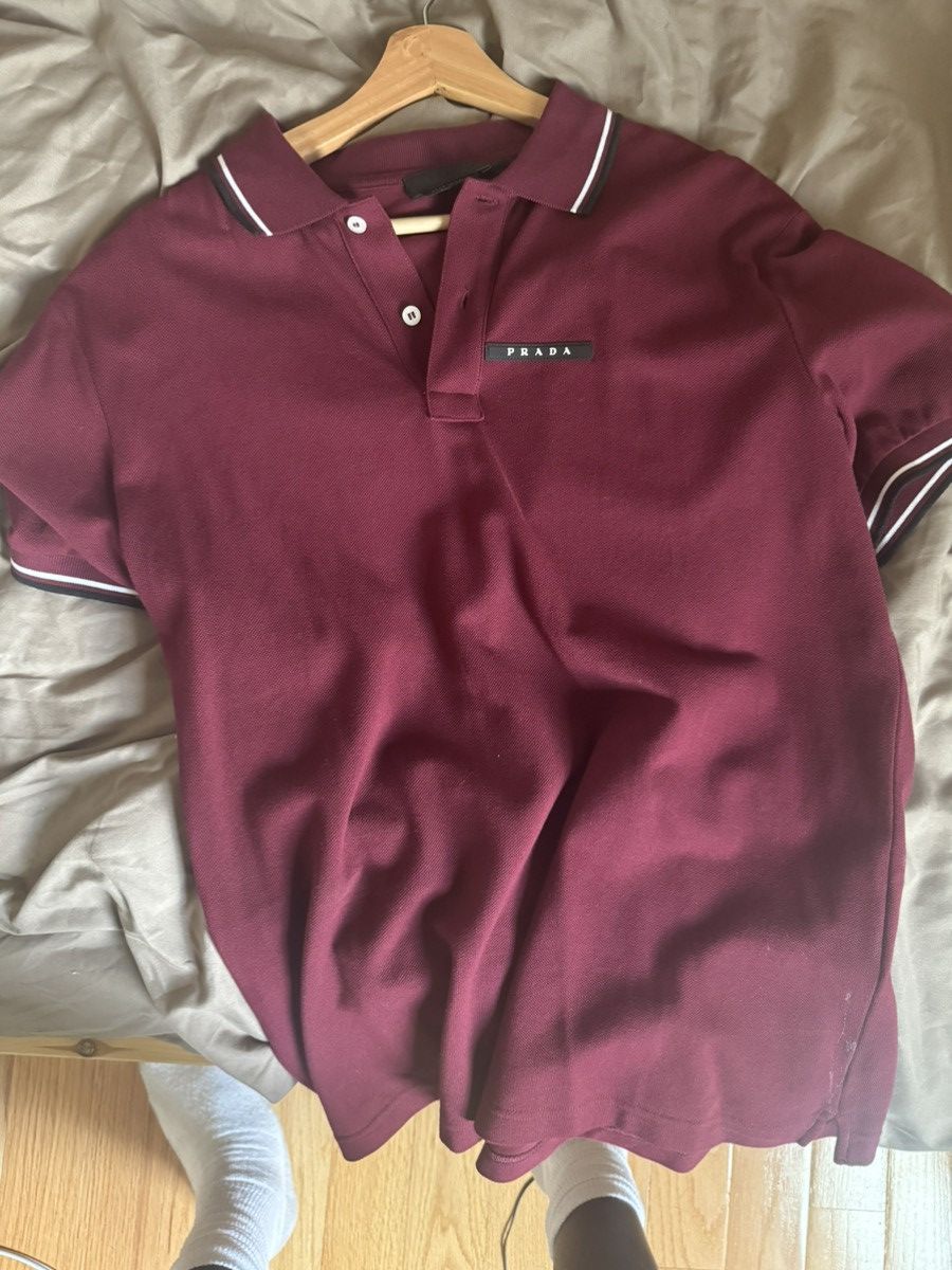 Prada Prada logo shortsleeve Size US XL / EU 56 / 4 - 2 Thumbnail