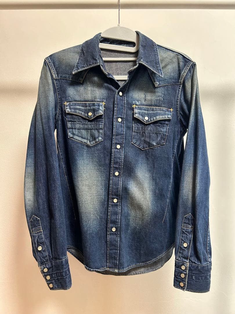Number (N)ine Denim Shirt Size US M / EU 48-50 / 2 - 1 Thumbnail