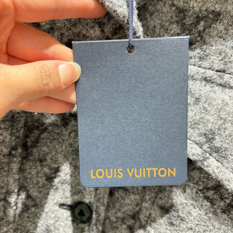 Louis Vuitton Louis Vuitton Grey presbyopic print belt jacket Size XS / US 0-2 / IT 36-38 - 5 Thumbnail
