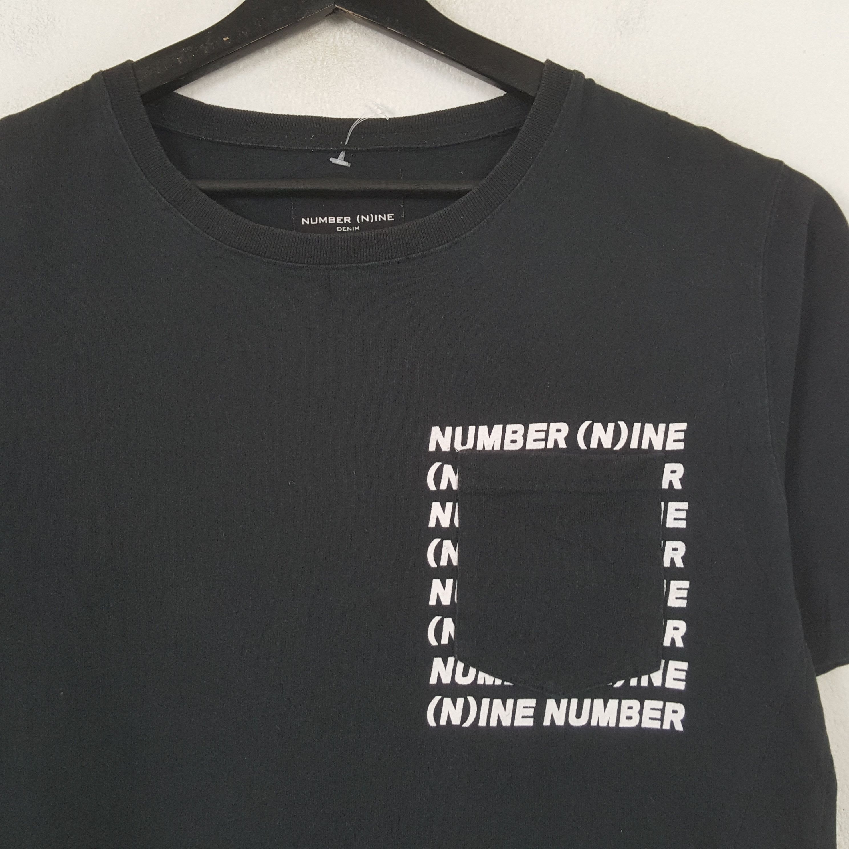 Number (N)ine NUMBER NINE Japanese Brand Custom Art Tshirt C285N24 Size US M / EU 48-50 / 2 - 2 Thumbnail