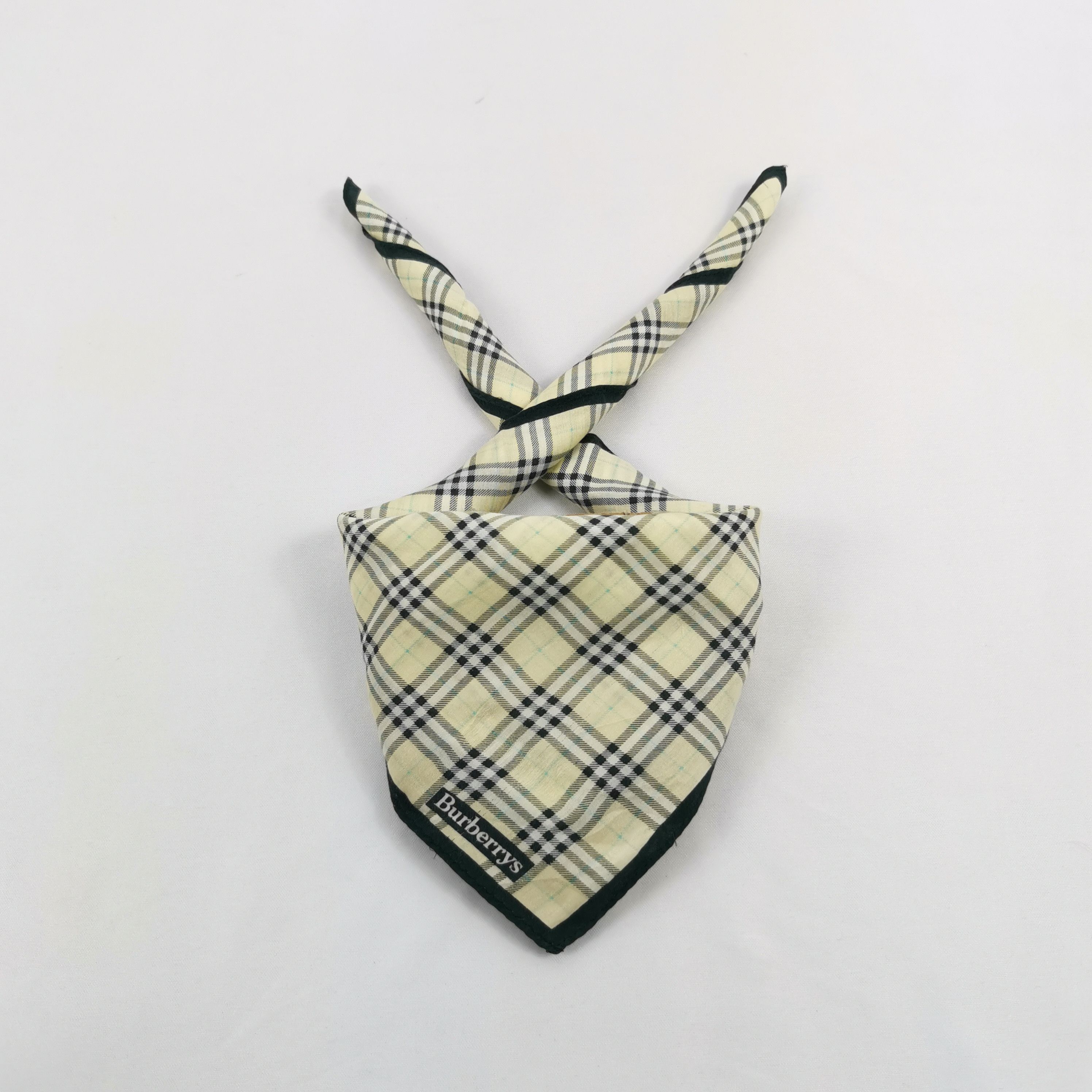Burberry Vintage Burberry Handkerchief Bandana Pocket Square Size ONE SIZE - 1 Thumbnail