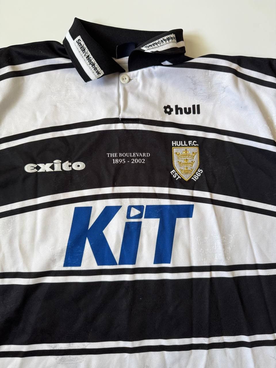 Vintage Hull City vintage rugby jersey 2002 Exito Kit Xxl Xxxl 2xl Size US XXL / EU 58 / 5 - 2 Thumbnail