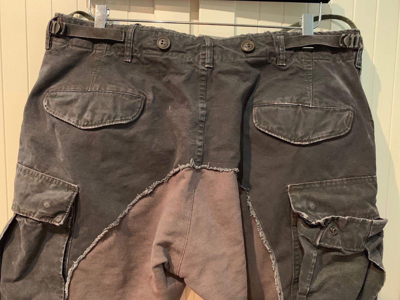 Greg Lauren Pant 50/50 Army Terry Size US 36 / EU 52 - 5 Thumbnail