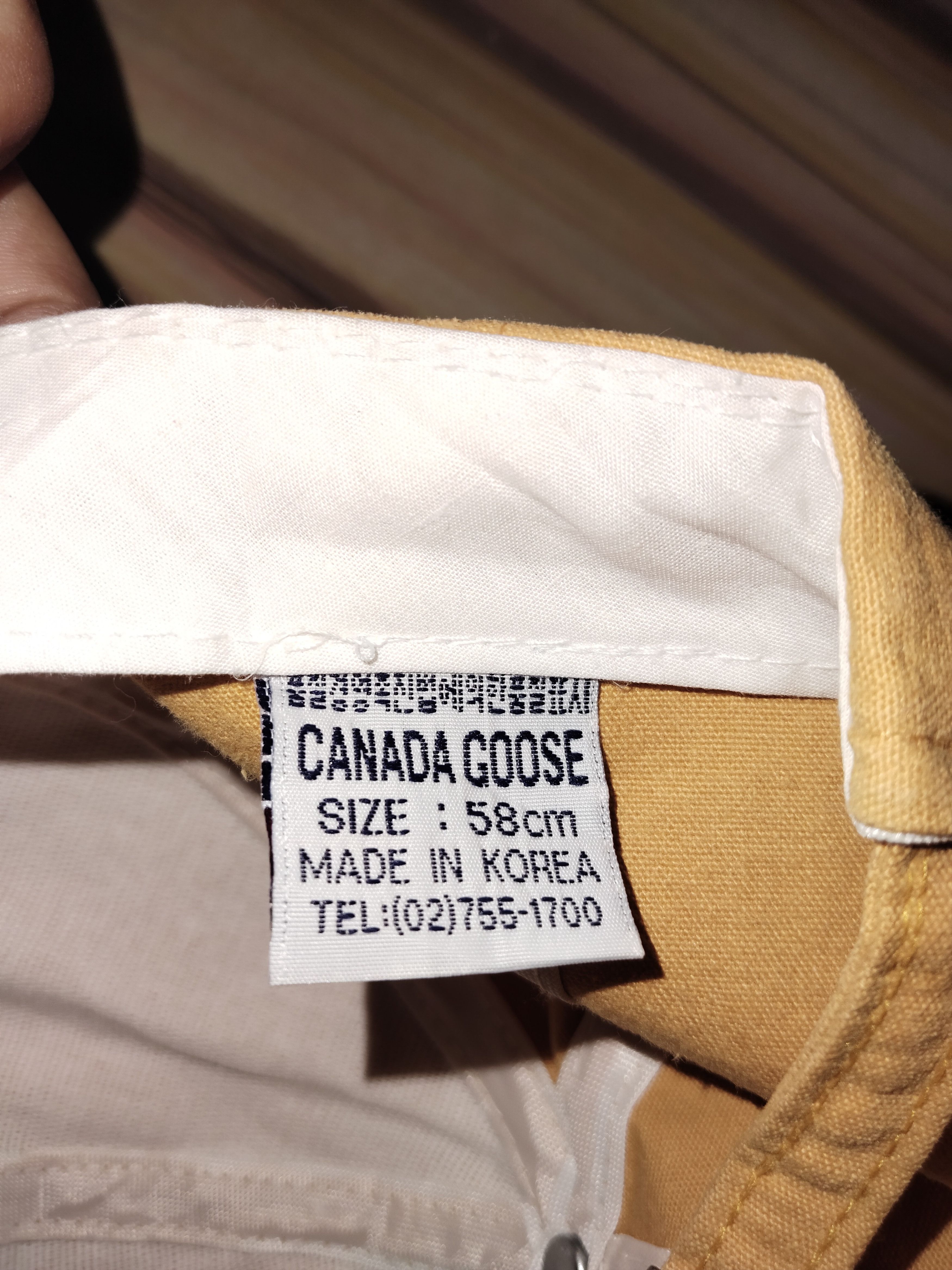 Canada Goose Vintage CANADA GOOSE Cap Size ONE SIZE - 9 Thumbnail