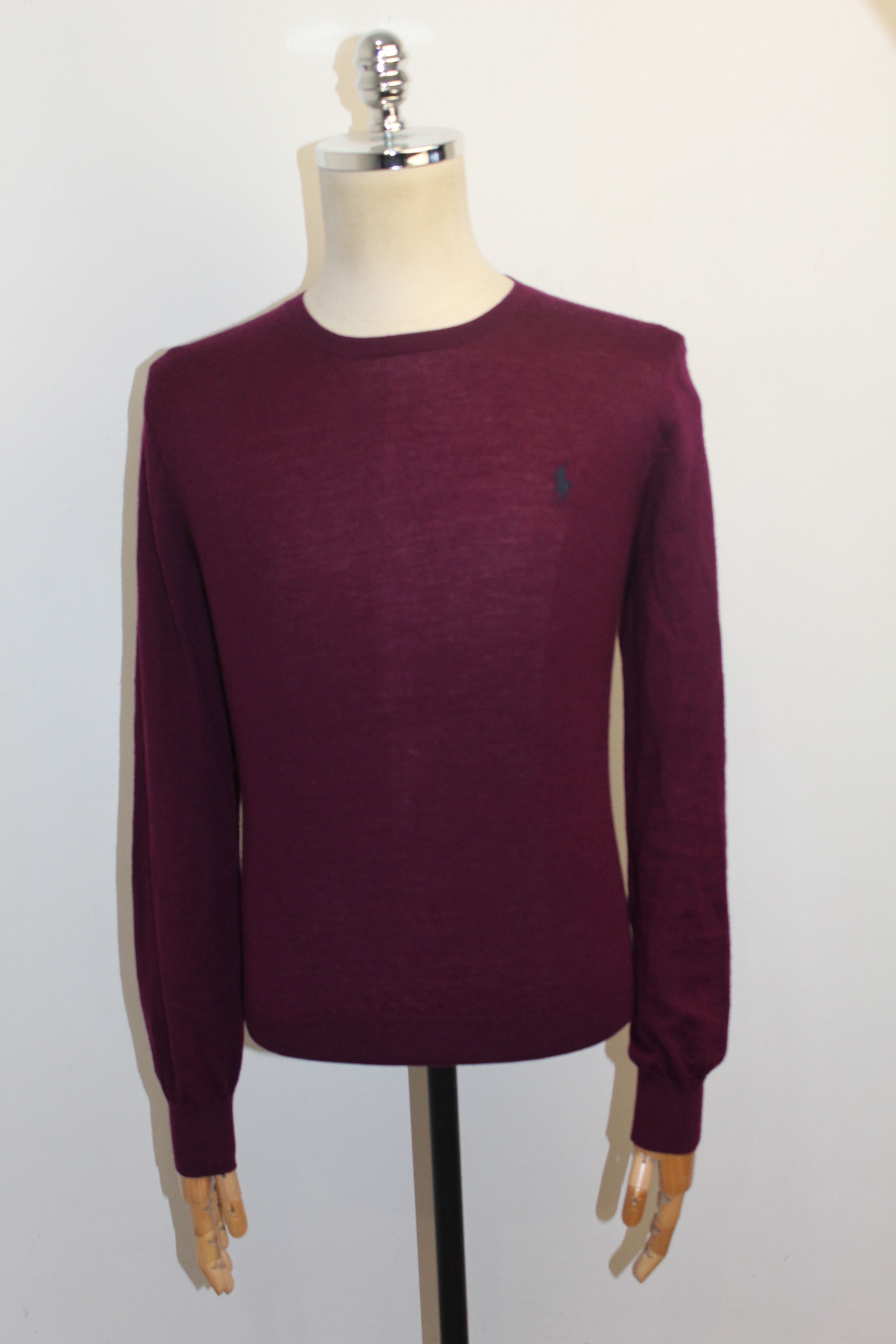 Polo Ralph Lauren Men's RALPH LAUREN Crew Neck Wool Jumper Size US M / EU 48-50 / 2 - 3 Thumbnail