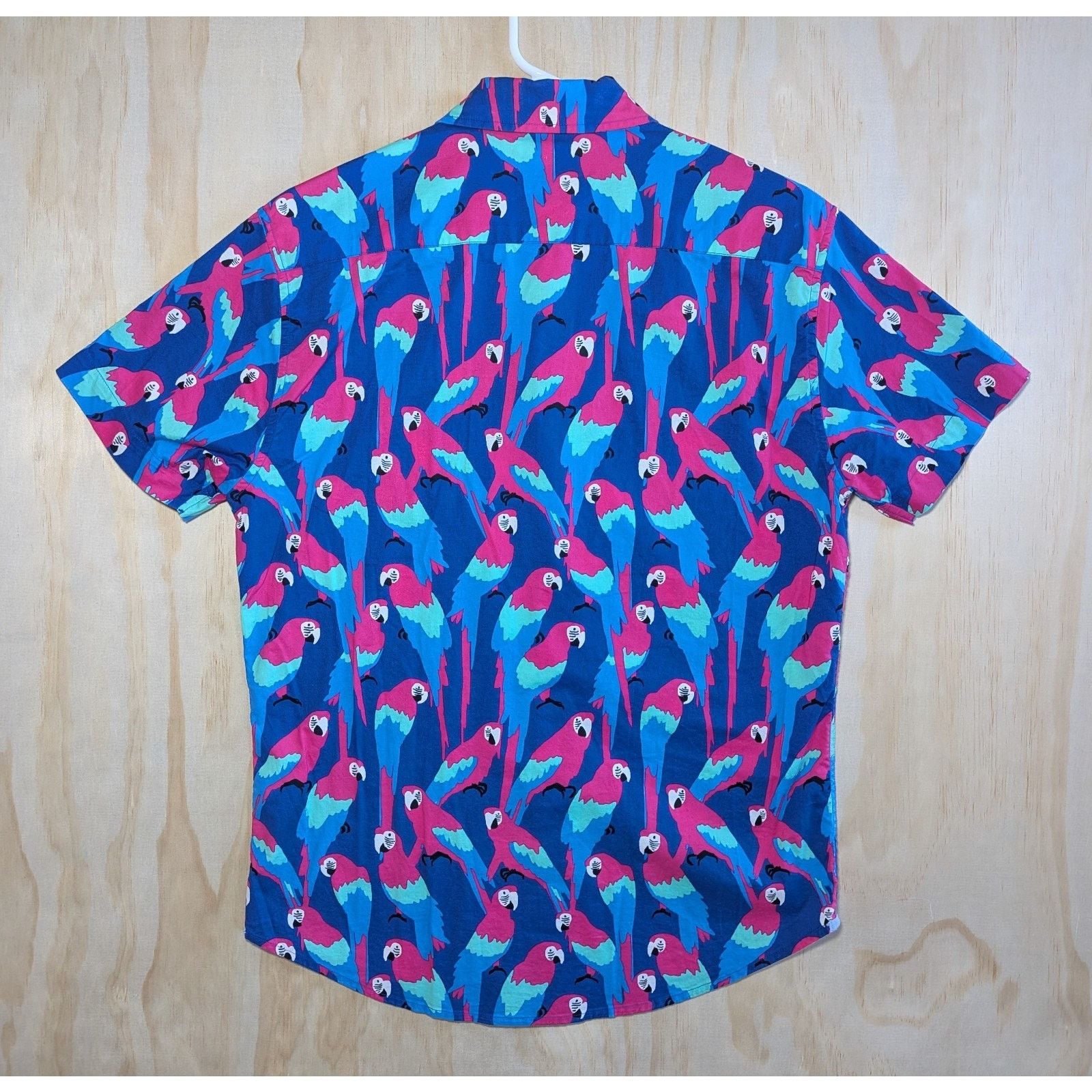 Bonobos Bonobos Men's Small Stretch Shirt Standard Fit Parrot Macaw Size US S / EU 44-46 / 1 - 5 Thumbnail