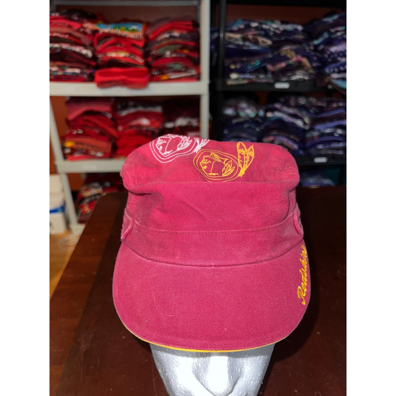 NFL Womens Redskins Hat NFL Washington Redskin Cap Football Size ONE SIZE - 2 Thumbnail