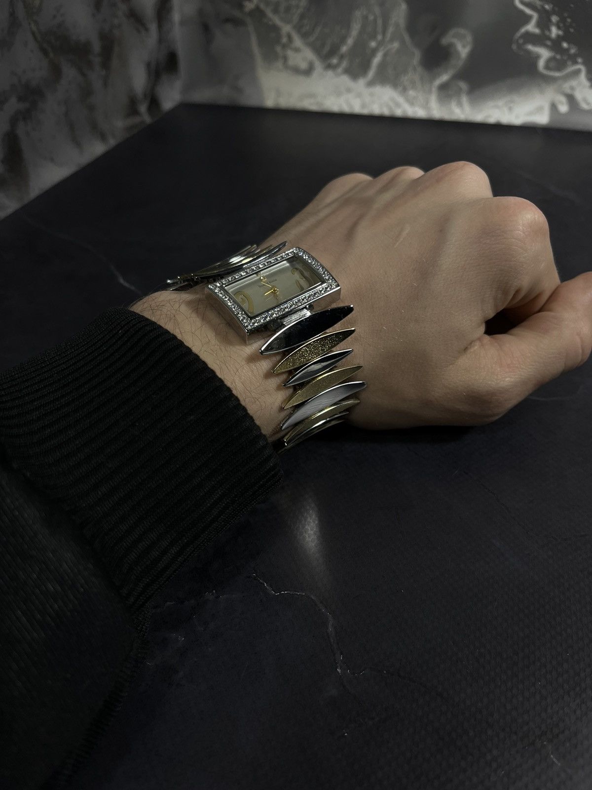 Japanese Brand Daniel Klein Rectangular Bracelet Watch Japanese Movement Size ONE SIZE - 8 Thumbnail