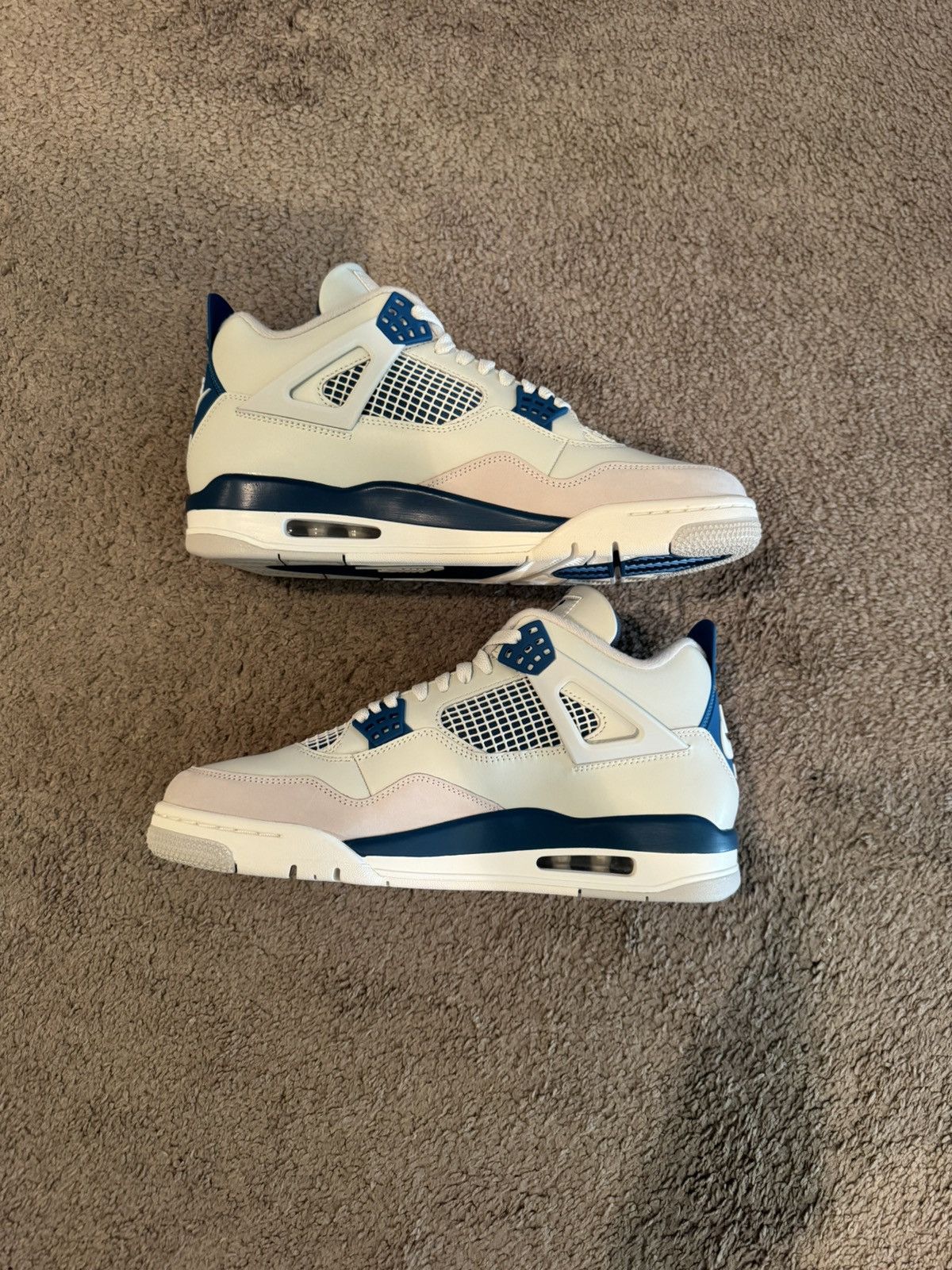 Jordan Brand Air Jordan 4 Retro Military Blue Size US 11 / EU 44 - 3 Thumbnail