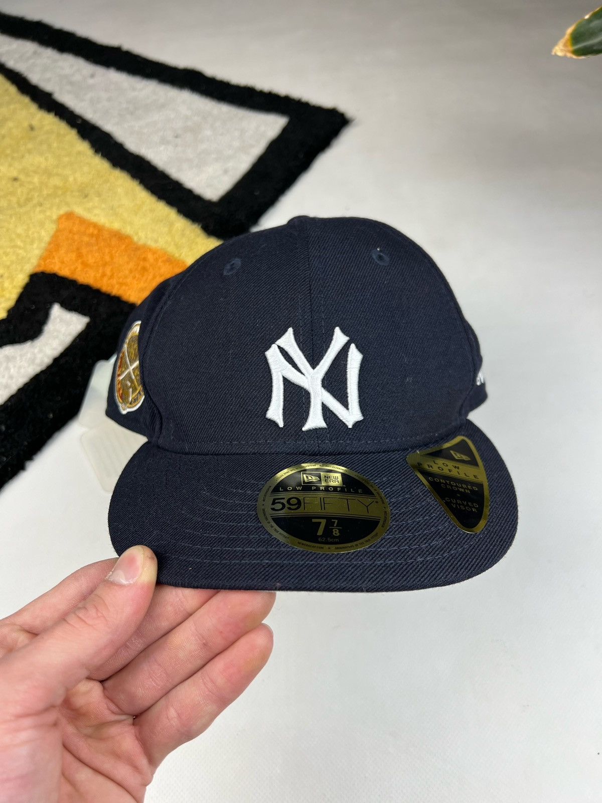 Kith Kith Snapback New York Yankees Navy Blue wool Size ONE SIZE - 4 Thumbnail
