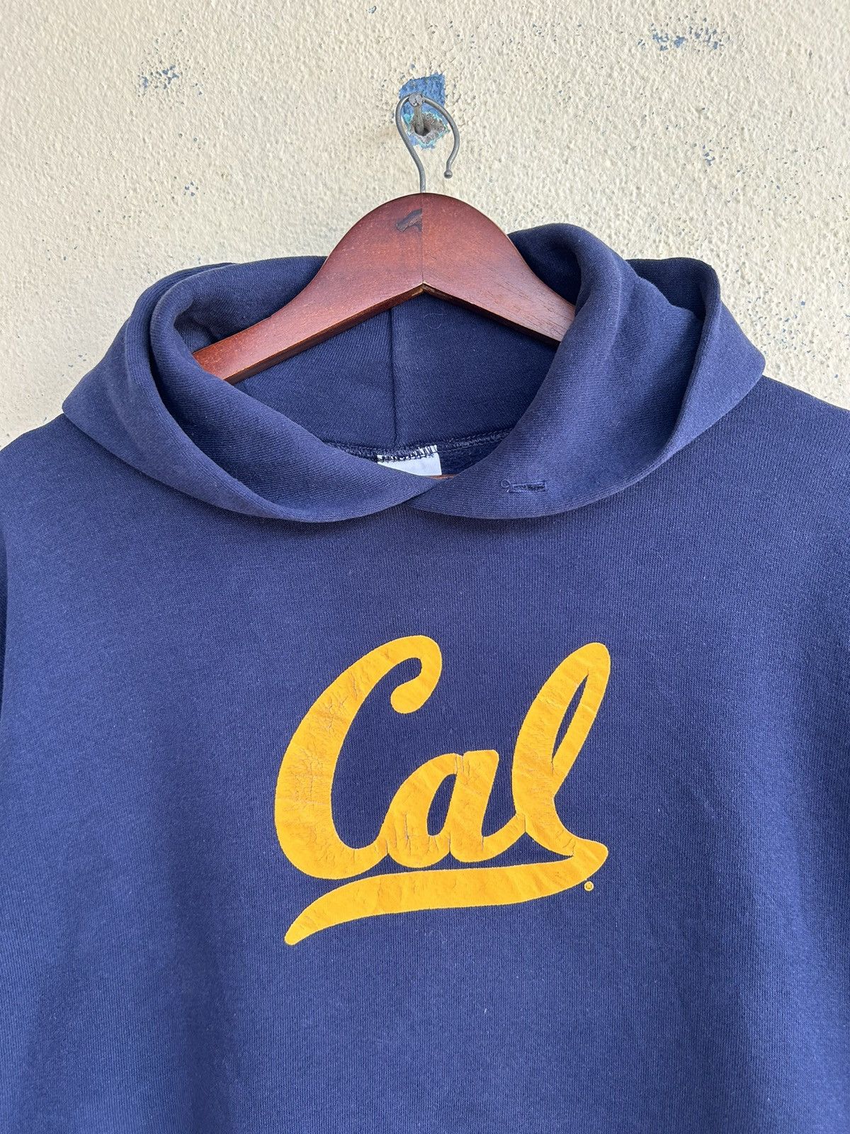 Russell Athletic × Vintage Cal Pull Over Hoodie Size US L / EU 52-54 / 3 - 3 Thumbnail