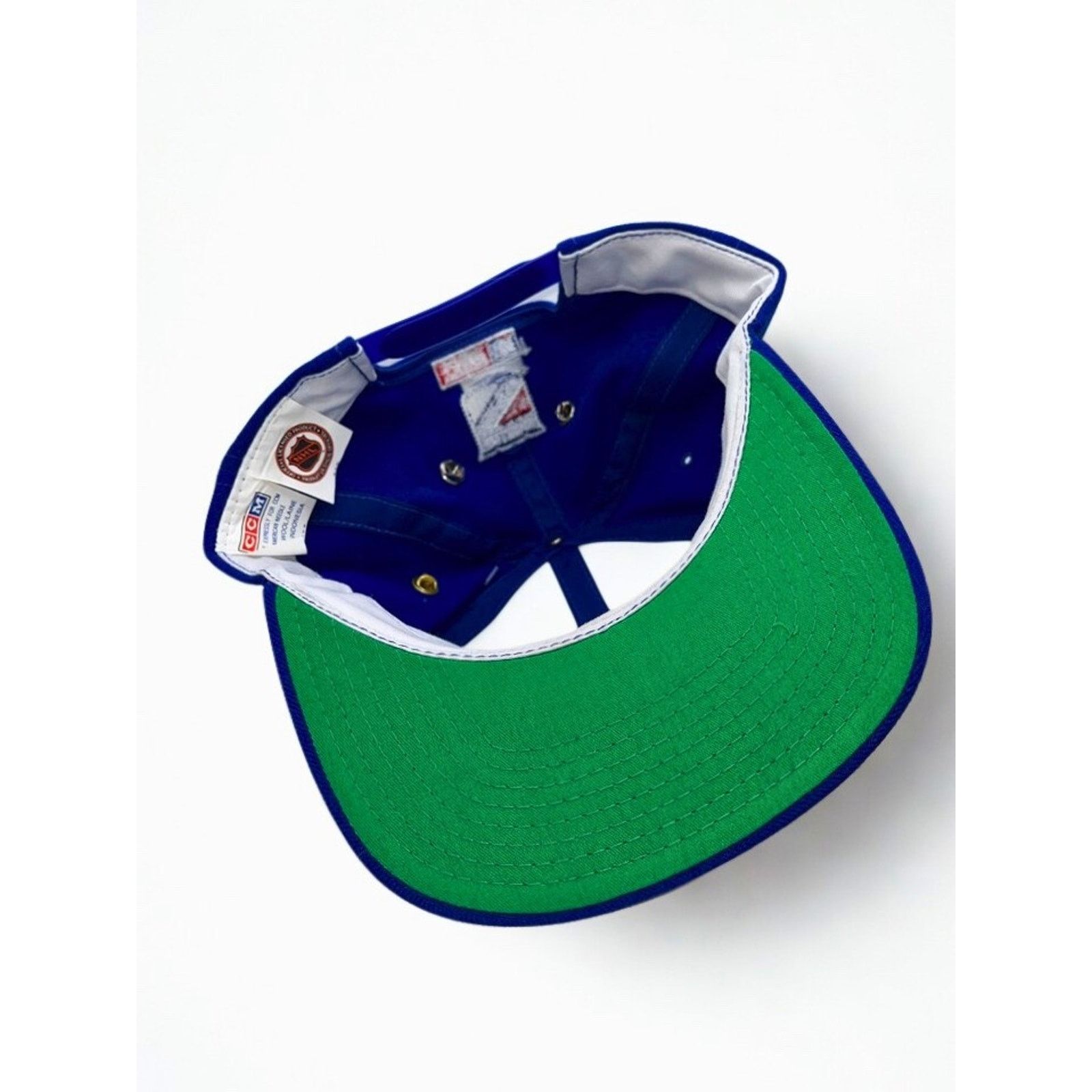 Ccm New York Rangers Vintage CCM Snapback Hat 100% Wool NHL Size ONE SIZE - 9 Thumbnail