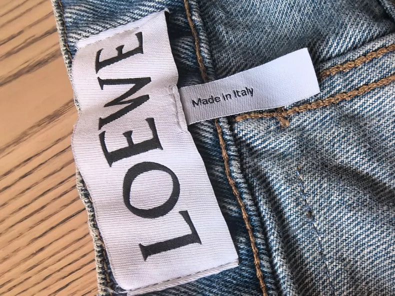 Loewe LOEWE Flip-flop jeans Size 42" / US 20 - 3 Thumbnail