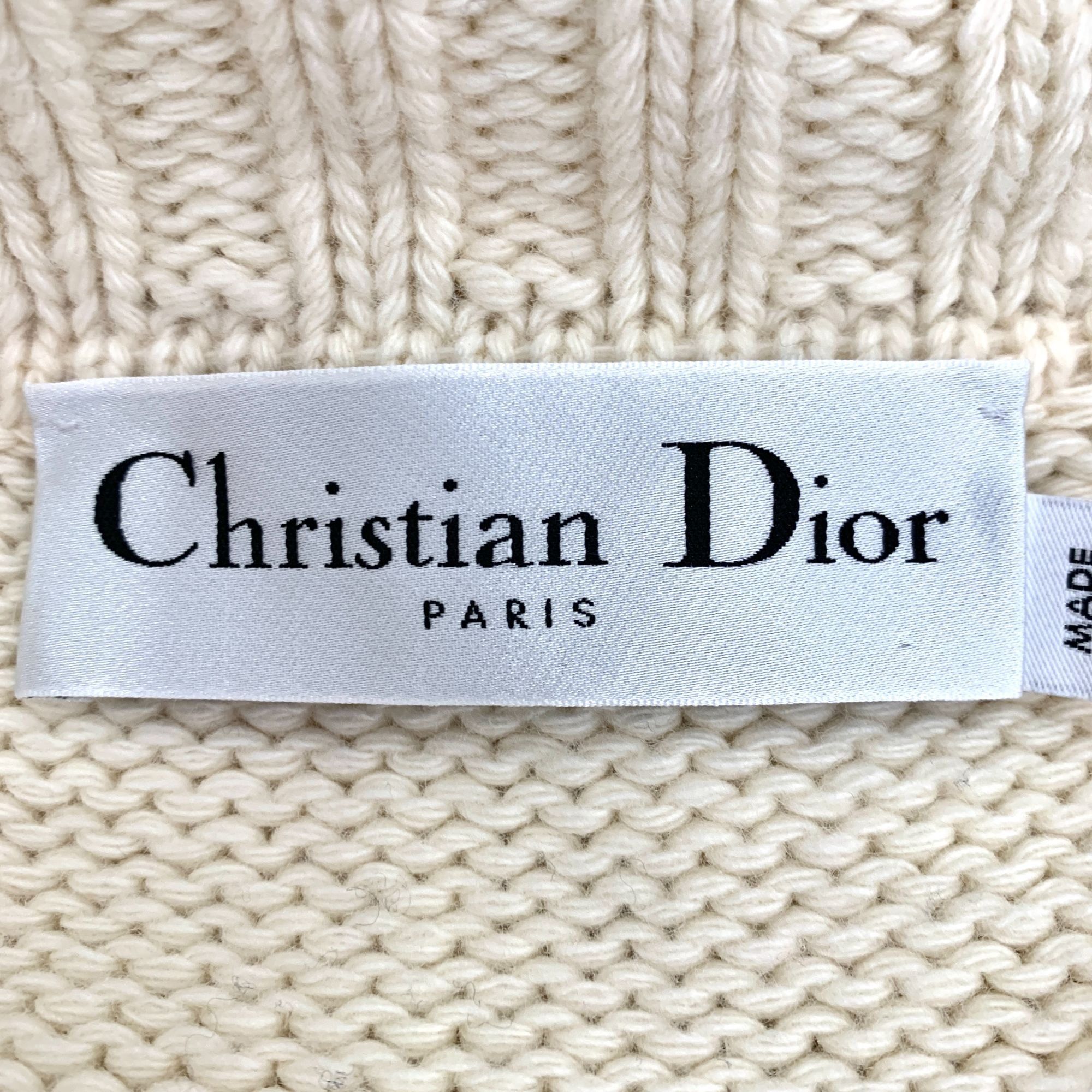 Dior Christian Dior Striped Wool Knit Hooded Duffle Coat Size XS / US 0-2 / IT 36-38 - 6 Thumbnail