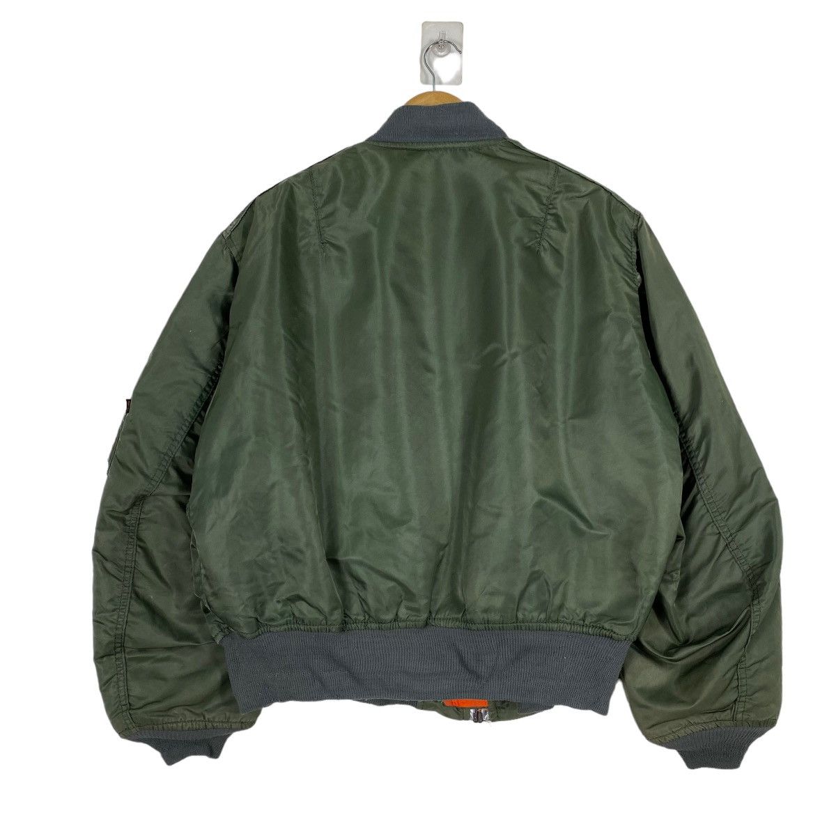 Japanese Brand 80s VINTAGE REVERSIBLE ALPHA RIOT BOMBER JACKET Size US XL / EU 56 / 4 - 7 Thumbnail
