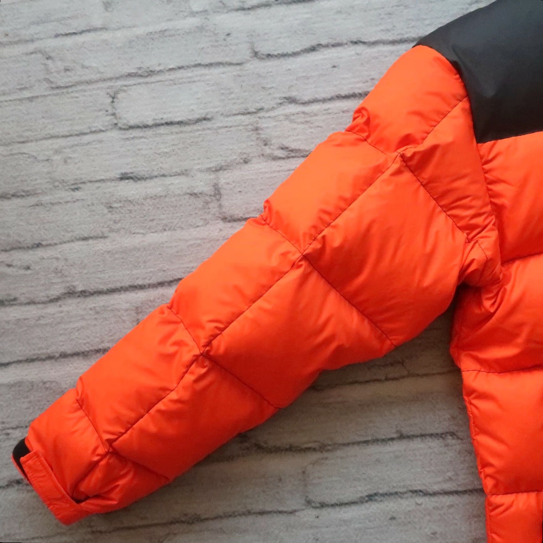 The North Face VINTAGE North Face 700 Down Lhotse Puffer Jacket XS Tangerine / Black Mens Jacket Size US XL / EU 56 / 4 - 6 Thumbnail