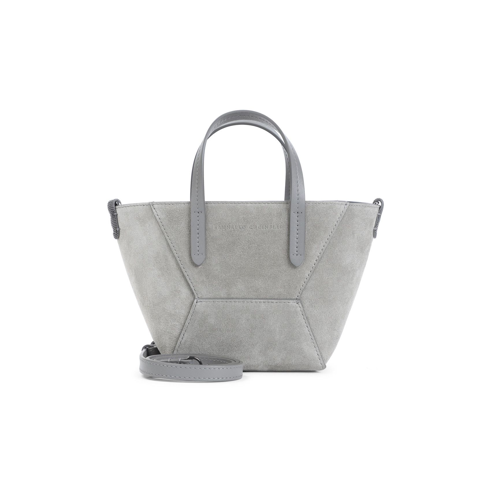 Brunello Cucinelli Brunello Cucinelli Suede Duomini Bag Size ONE SIZE - 1 Thumbnail