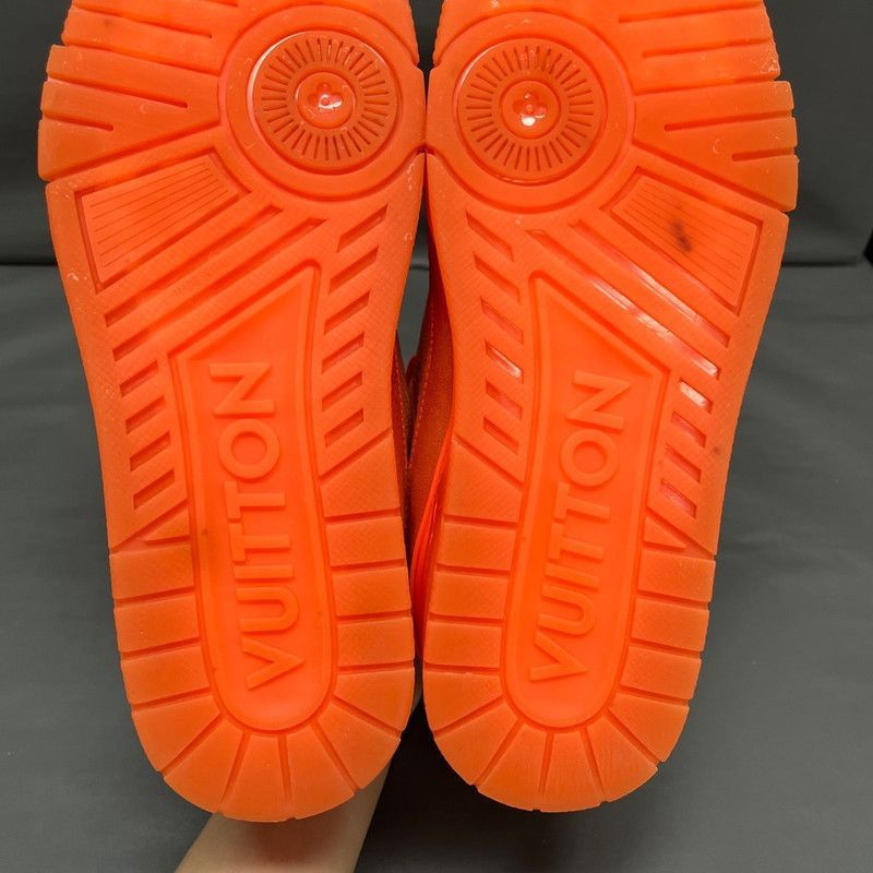 Louis Vuitton Virgil x LOUIS VUITTON Trainer Sneakers in Orange -2508 Size US 7 / EU 40 - 4 Thumbnail