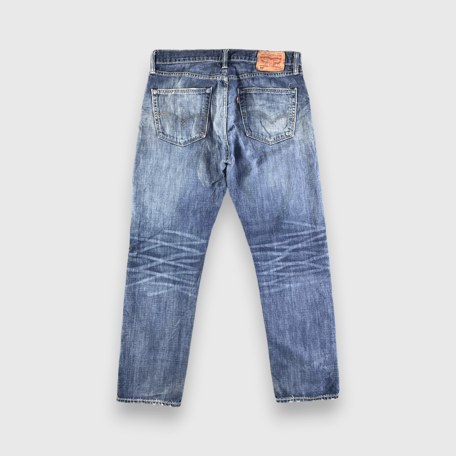 Levi's Vintage Blue Wash Levis 508 Jeans-J4256 Size US 33 - 2 Thumbnail